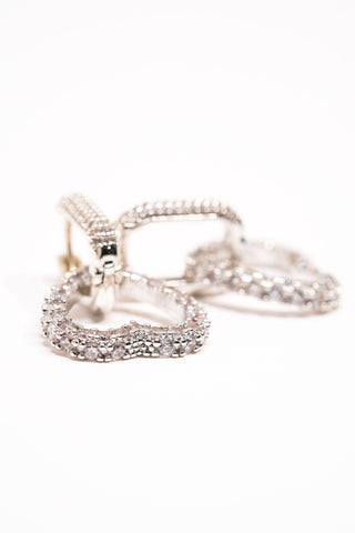 Heart Stone Earrings