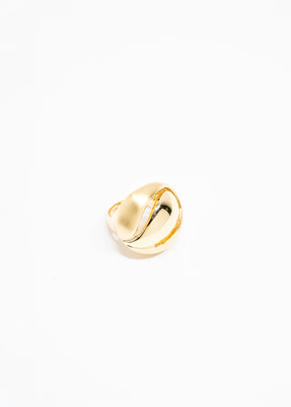 Oval Gold Ring