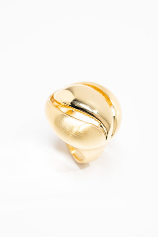 Oval Gold Ring
