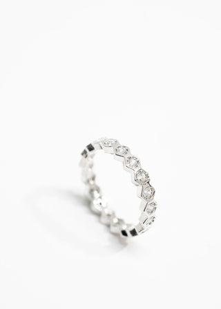Triple Honeycomb Ring