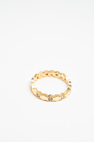 Triple Honeycomb Ring
