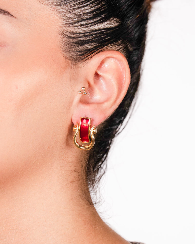 Bordeux Earring