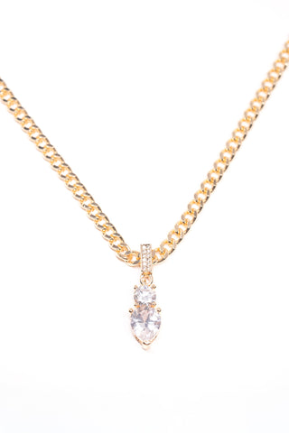 Stone-Tipped Necklace