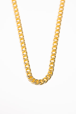 White Baguette Initial Necklace