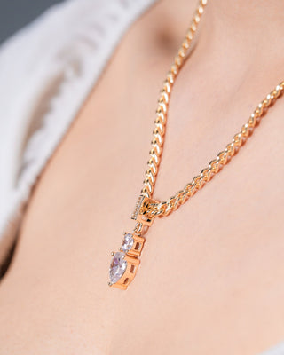 Stone-Tipped Necklace