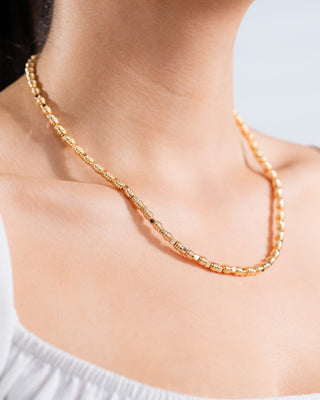 Gold Braget Necklace