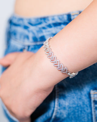 Hollow Heart Bracelet