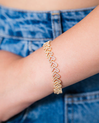 Hollow Heart Bracelet