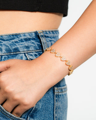 Heart Motif Bracelet