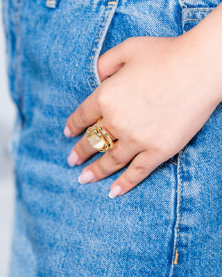 Mother-of-Pearl VIP Ring