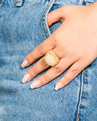 Pearl Dorika Ring