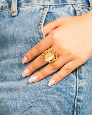 Mother-of-Pearl VIP Ring