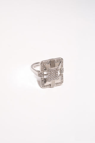 Rectangular Stone Ring