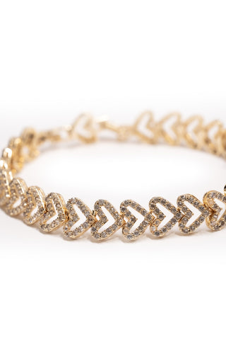 Hollow Heart Bracelet