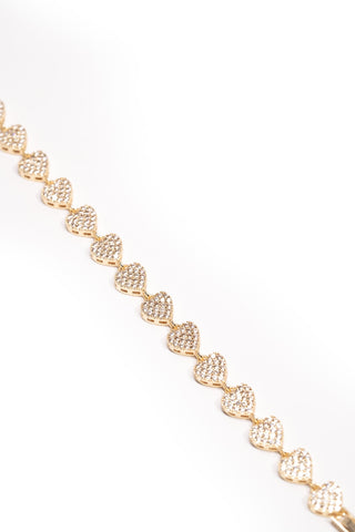 Heart Motif Bracelet