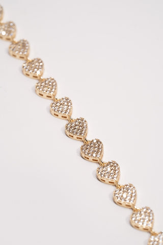 Heart Motif Bracelet