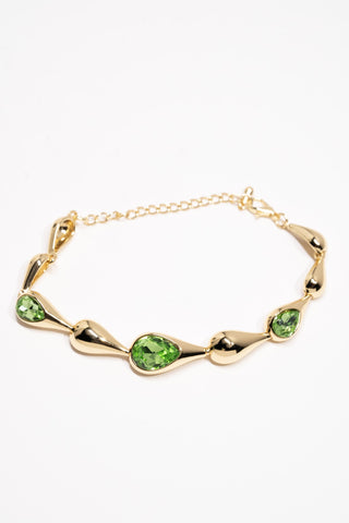 Emerald Drop Bracelet