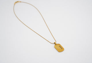 Gold Soldier Necklace