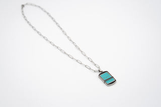 Turquoise Silver Necklace