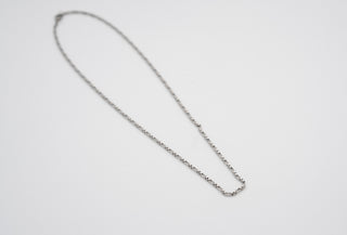 White Gold Plated Men's Chain-3