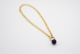 Vinchenzo Purple Necklace
