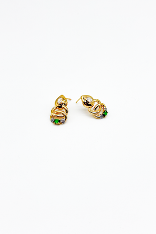 Mg Green Earring