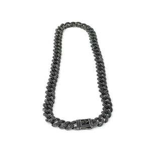 MonoRA Chain Black Necklace