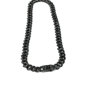 MonoRA Chain Black Necklace