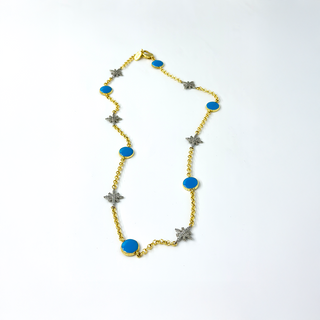 Pluton Blue Necklace