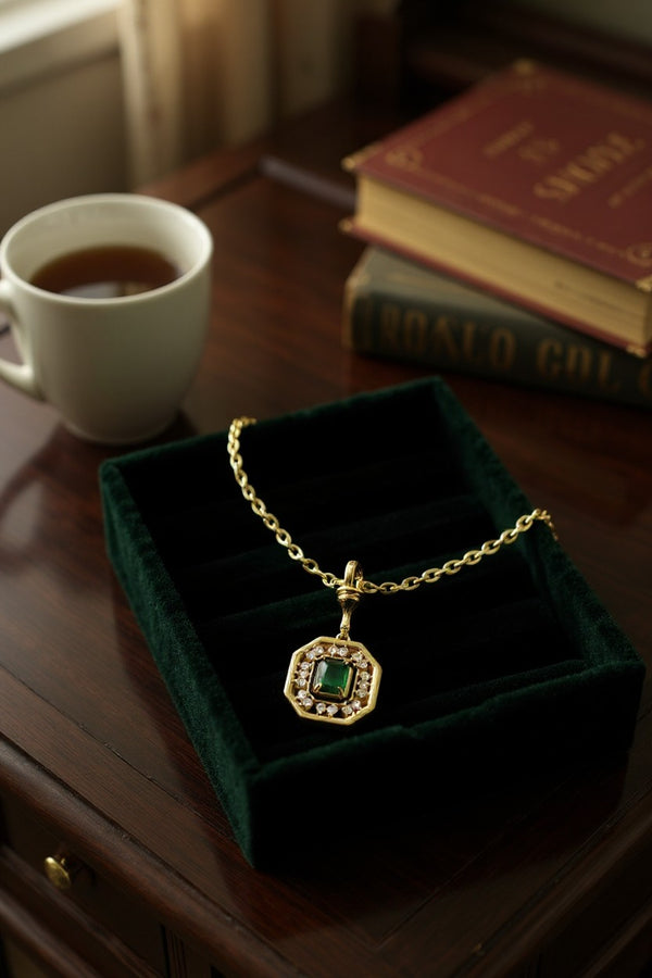 RA Emerald Necklace