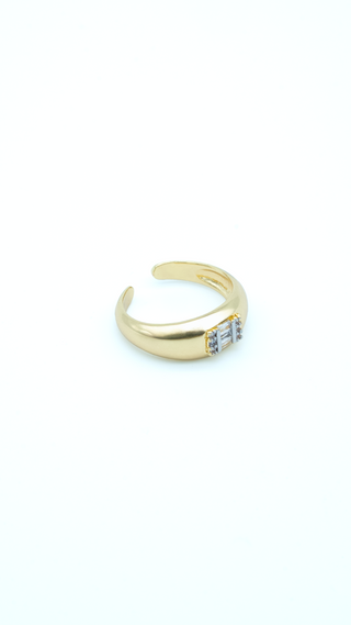 Mini Baguette Stone Ring