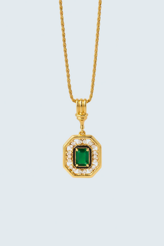 Ra Emerald Necklace