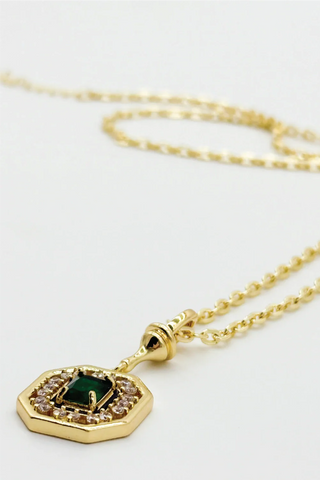 Ra Emerald Necklace