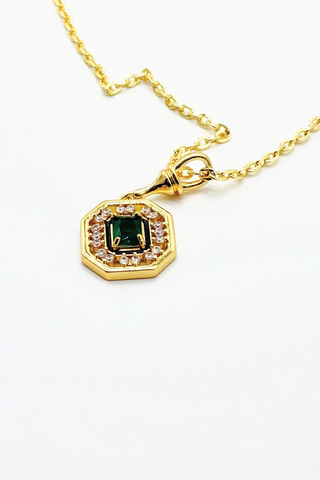 Ra Emerald Necklace